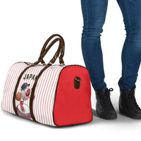 Japan Baseball Travel Bag Japanese Flag Mascot Design