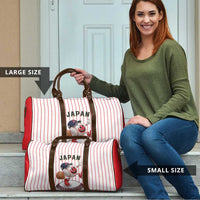 Japan Baseball Travel Bag Japanese Flag Mascot Design