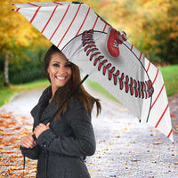 Japan Baseball Umbrella Japanese Flag Mascot Design