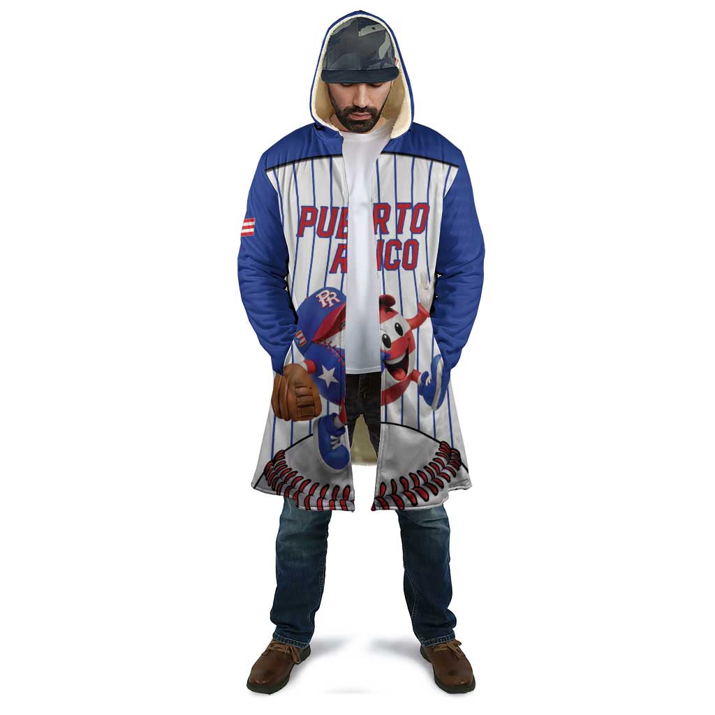 Puerto Rico Baseball Custom Cloak Puerto Rican Flag Mascot Design