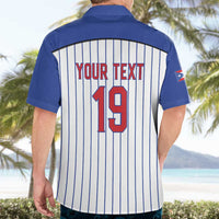 Puerto Rico Baseball Custom Hawaiian Shirt Puerto Rican Flag Mascot Design