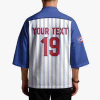Puerto Rico Baseball Custom Kimono Puerto Rican Flag Mascot Design