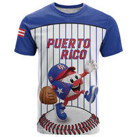 Puerto Rico Baseball Custom T Shirt Puerto Rican Flag Mascot Design