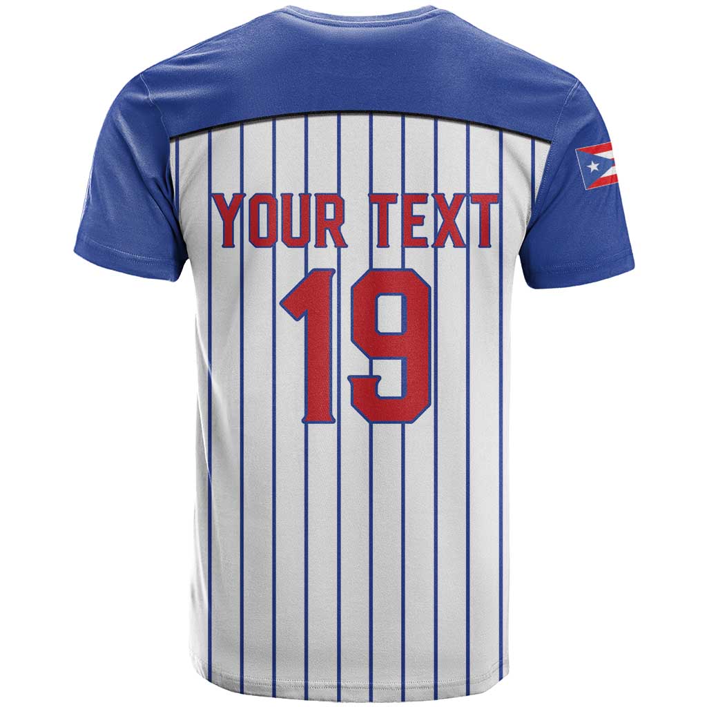 Puerto Rico Baseball Custom T Shirt Puerto Rican Flag Mascot Design