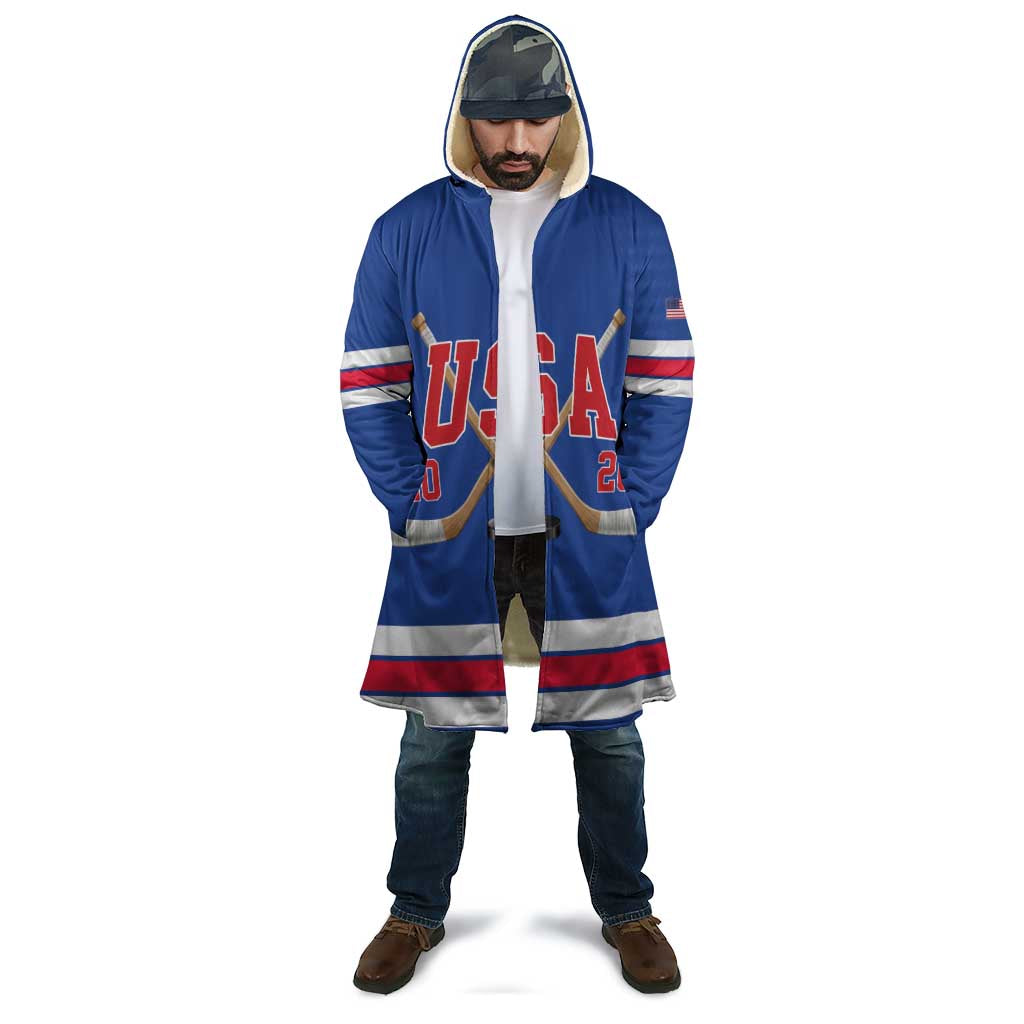 Custom USA Ice Hockey Cloak Champions 2026