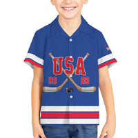 Custom USA Ice Hockey Hawaiian Shirt Champions 2026