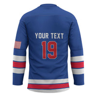 Custom USA Ice Hockey Hockey Jersey Champions 2026