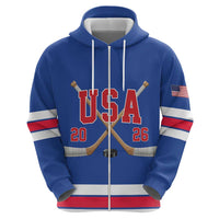 Custom USA Ice Hockey Hoodie Champions 2026