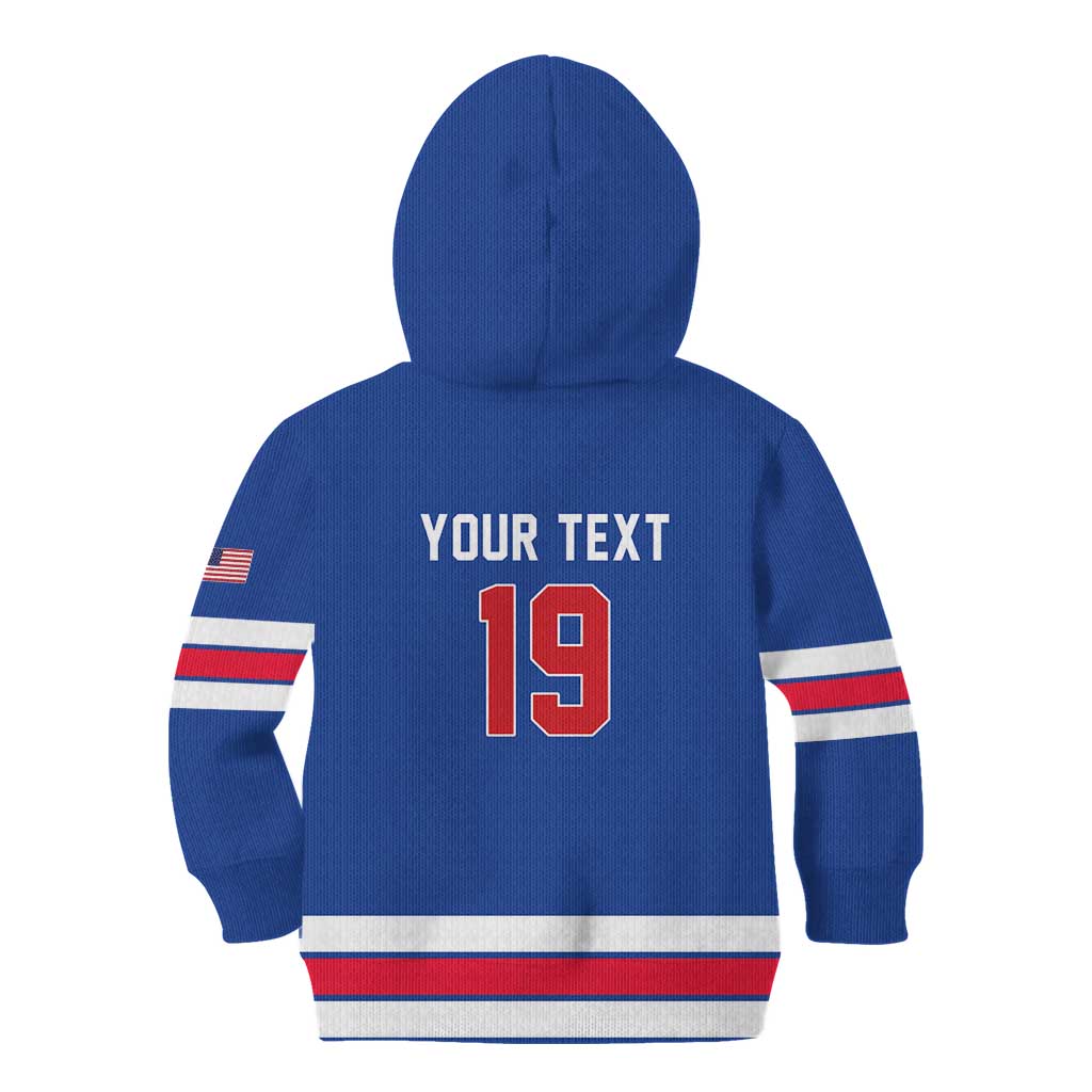 Custom USA Ice Hockey Kid Hoodie Champions 2026