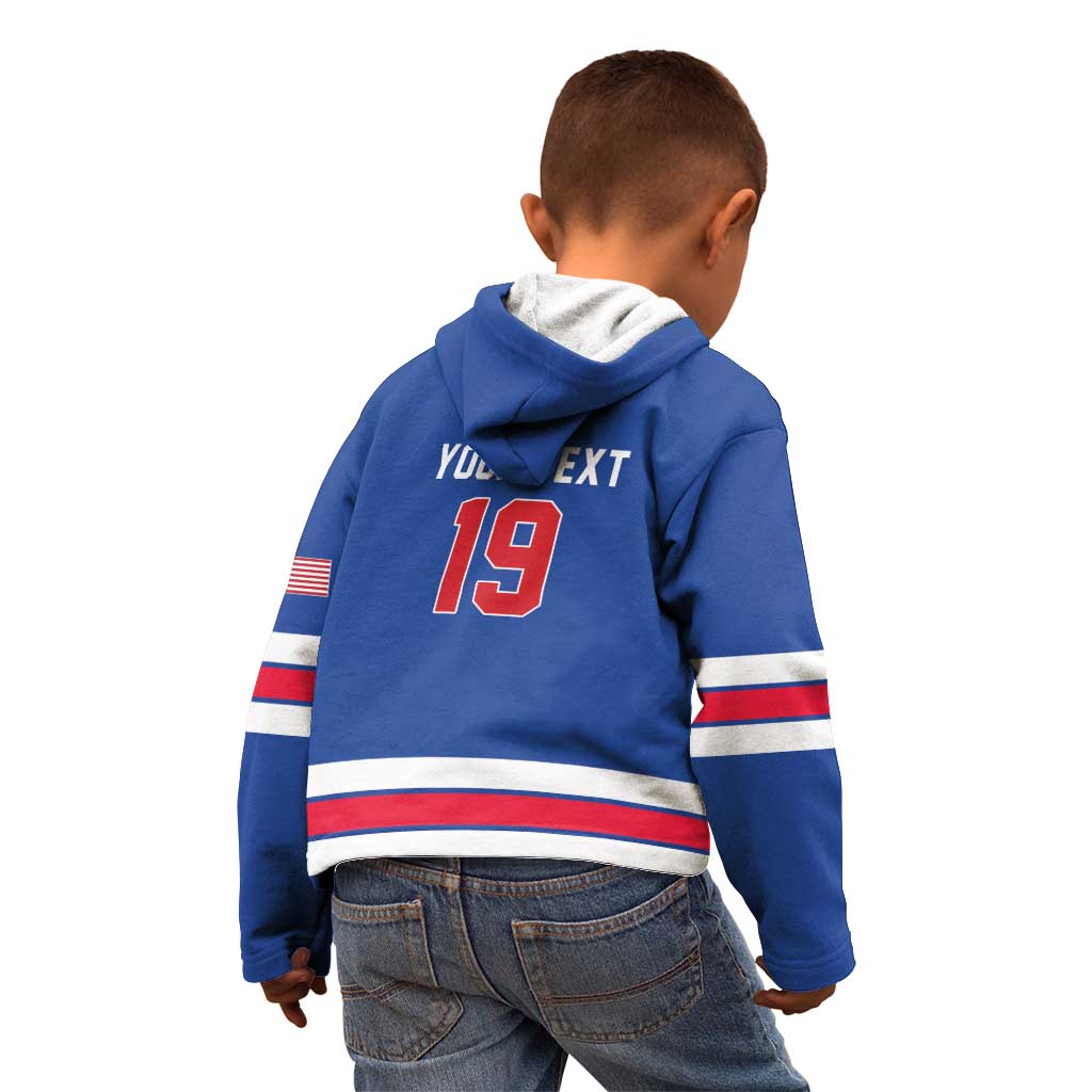 Custom USA Ice Hockey Kid Hoodie Champions 2026