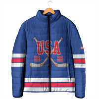 Custom USA Ice Hockey Padded Jacket Champions 2026