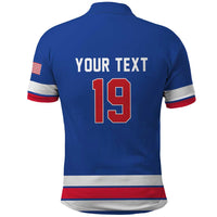 Custom USA Ice Hockey Polo Shirt Champions 2026