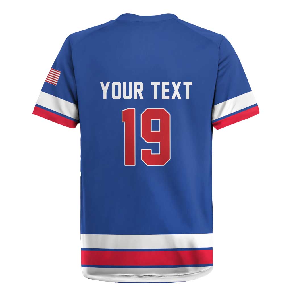 Custom USA Ice Hockey Rugby Jersey Champions 2026