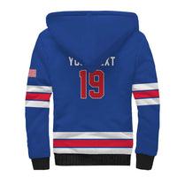 Custom USA Ice Hockey Sherpa Hoodie Champions 2026