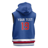 Custom USA Ice Hockey Sleeveless Hoodie Champions 2026