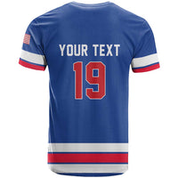 Custom USA Ice Hockey T Shirt Champions 2026