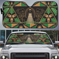 Ukraine Pysanky Pattern Auto Sun Shade Berehynia Guardian Folk Art