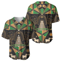 Ukraine Pysanky Pattern Baseball Jersey Berehynia Guardian Folk Art