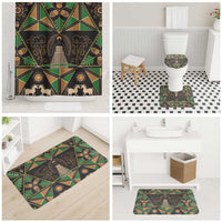 Ukraine Pysanky Pattern Bathroom Set Berehynia Guardian Folk Art