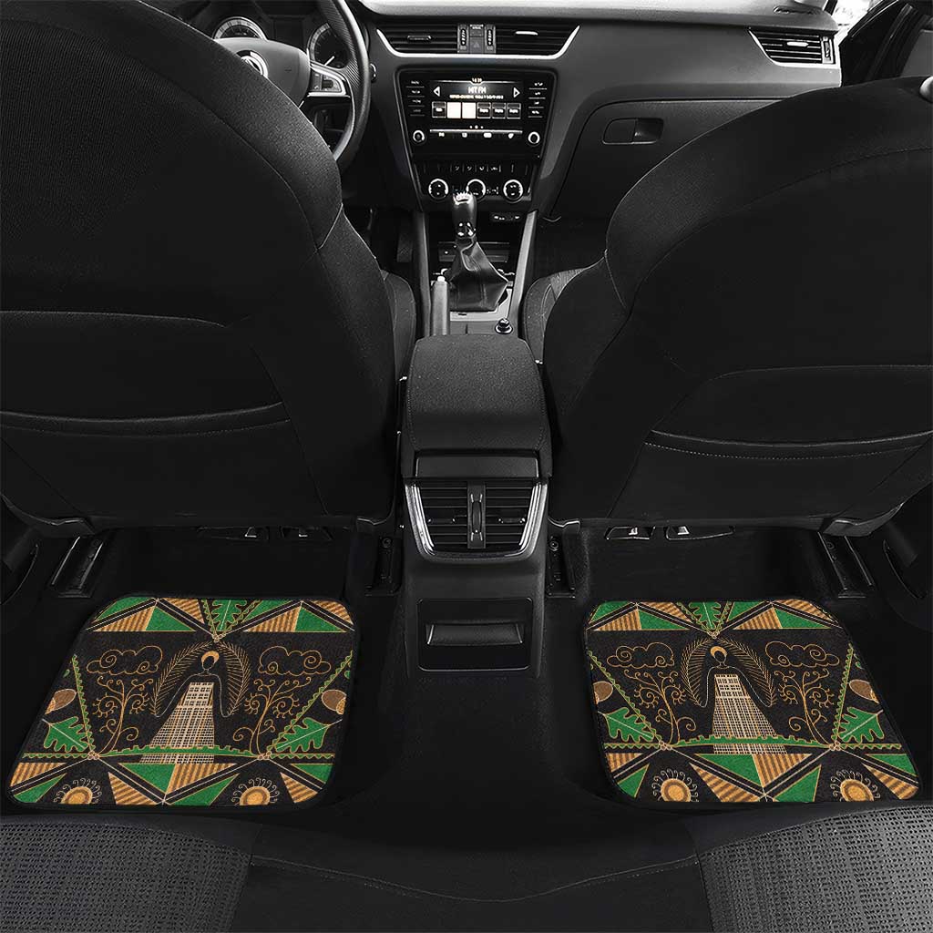 Ukraine Pysanky Pattern Car Mats Berehynia Guardian Folk Art