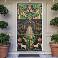 Ukraine Pysanky Pattern Door Cover Berehynia Guardian Folk Art
