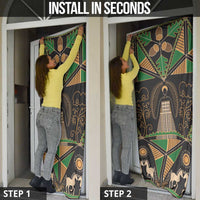 Ukraine Pysanky Pattern Door Cover Berehynia Guardian Folk Art