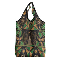 Ukraine Pysanky Pattern Grocery Bag Berehynia Guardian Folk Art
