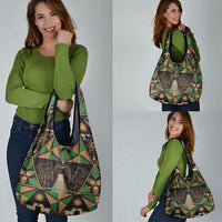 Ukraine Pysanky Pattern Grocery Bag Berehynia Guardian Folk Art