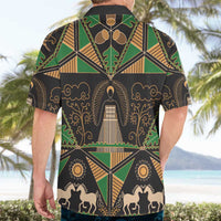 Ukraine Pysanky Pattern Hawaiian Shirt Berehynia Guardian Folk Art