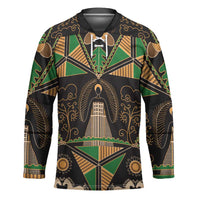 Ukraine Pysanky Pattern Hockey Jersey Berehynia Guardian Folk Art