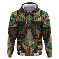 Ukraine Pysanky Pattern Hoodie Berehynia Guardian Folk Art