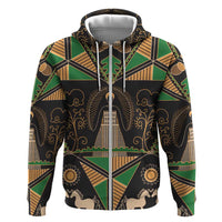 Ukraine Pysanky Pattern Hoodie Berehynia Guardian Folk Art