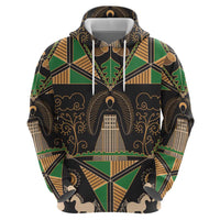 Ukraine Pysanky Pattern Hoodie Berehynia Guardian Folk Art