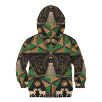 Ukraine Pysanky Pattern Kid Hoodie Berehynia Guardian Folk Art