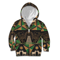 Ukraine Pysanky Pattern Kid Hoodie Berehynia Guardian Folk Art