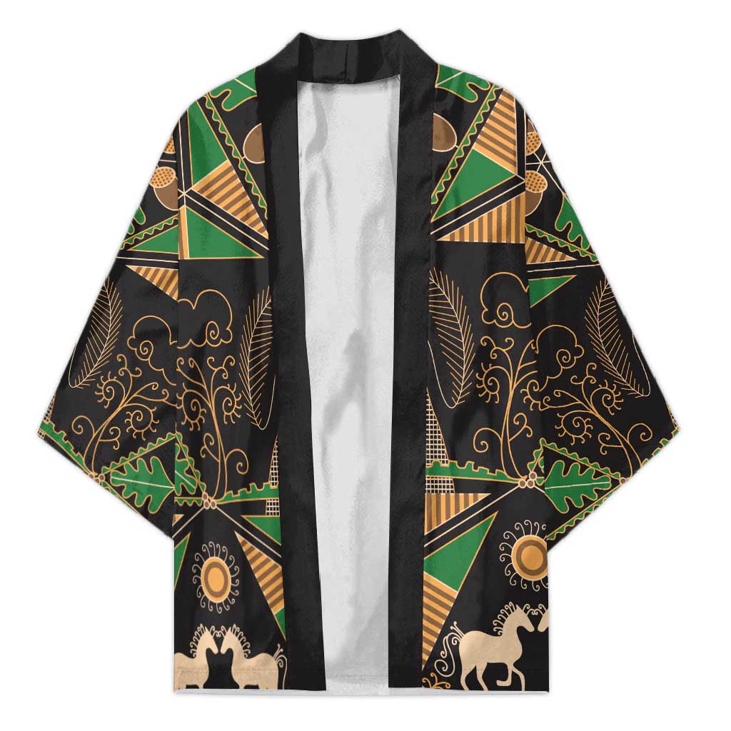 Ukraine Pysanky Pattern Kimono Berehynia Guardian Folk Art