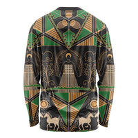 Ukraine Pysanky Pattern Long Sleeve Shirt Berehynia Guardian Folk Art