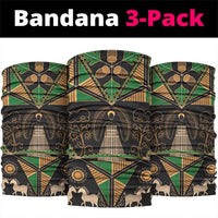 Ukraine Pysanky Pattern Neck Gaiter Berehynia Guardian Folk Art