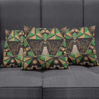 Ukraine Pysanky Pattern Pillow Cover Berehynia Guardian Folk Art