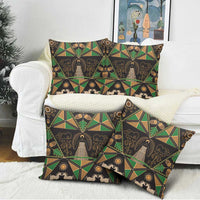 Ukraine Pysanky Pattern Pillow Cover Berehynia Guardian Folk Art