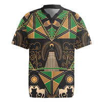 Ukraine Pysanky Pattern Rugby Jersey Berehynia Guardian Folk Art