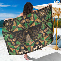 Ukraine Pysanky Pattern Sarong Berehynia Guardian Folk Art