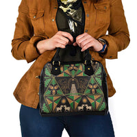 Ukraine Pysanky Pattern Shoulder Handbag Berehynia Guardian Folk Art