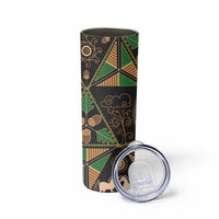 Ukraine Pysanky Pattern Skinny Tumbler Berehynia Guardian Folk Art