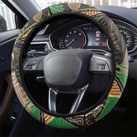 Ukraine Pysanky Pattern Steering Wheel Cover Berehynia Guardian Folk Art