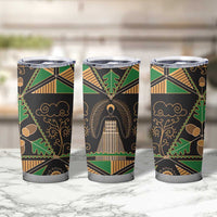 Ukraine Pysanky Pattern Tumbler Cup Berehynia Guardian Folk Art