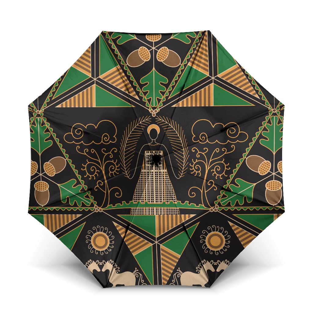 Ukraine Pysanky Pattern Umbrella Berehynia Guardian Folk Art