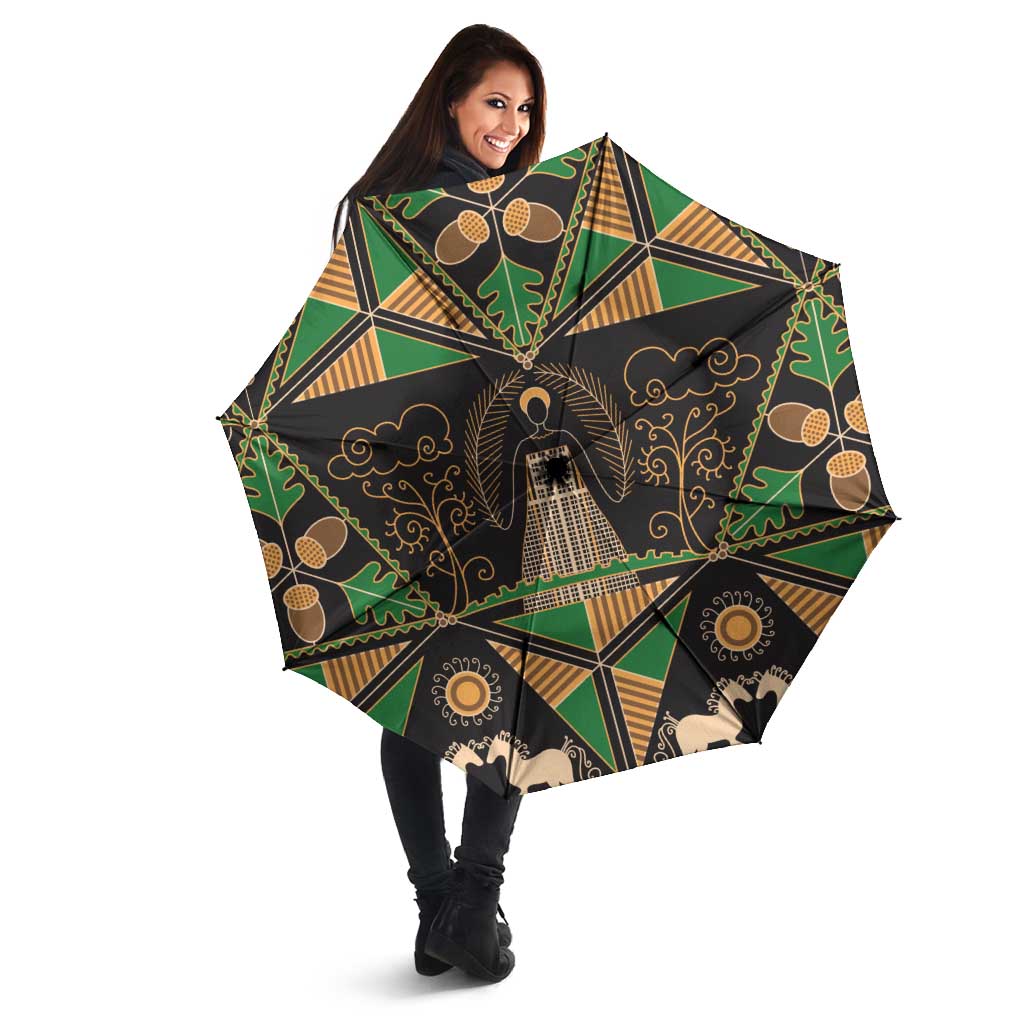 Ukraine Pysanky Pattern Umbrella Berehynia Guardian Folk Art