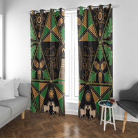 Ukraine Pysanky Pattern Window Curtain Berehynia Guardian Folk Art