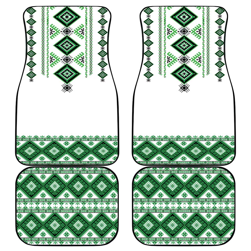 Ukraine Vyshyvanka Inspired Car Mats Ukrainian Traditional Folk Pattern